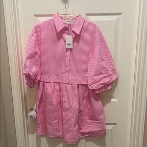 English Factory Women’s Button Down Dress